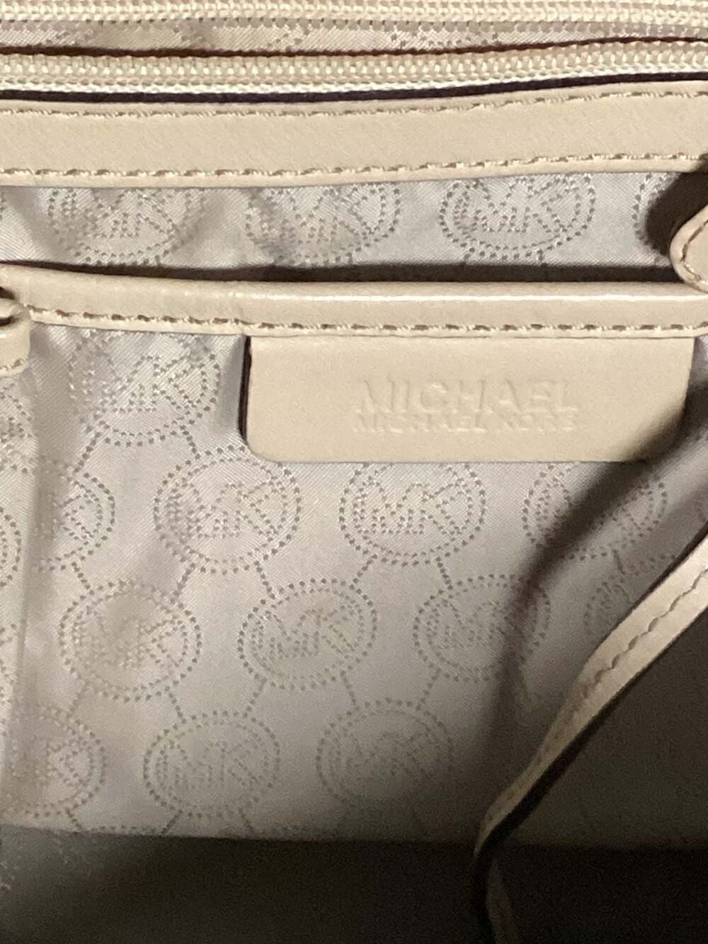 Michael Kors Zebra Print Logo Tote Bag - Picture 3 of 7